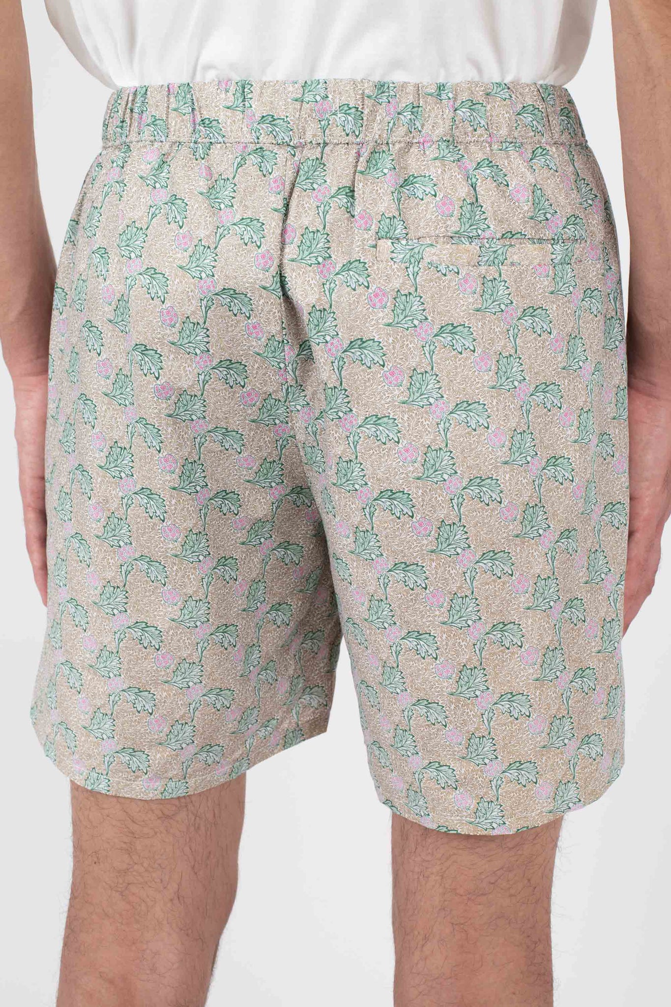 Lounge Shorts, Camden Print, Green