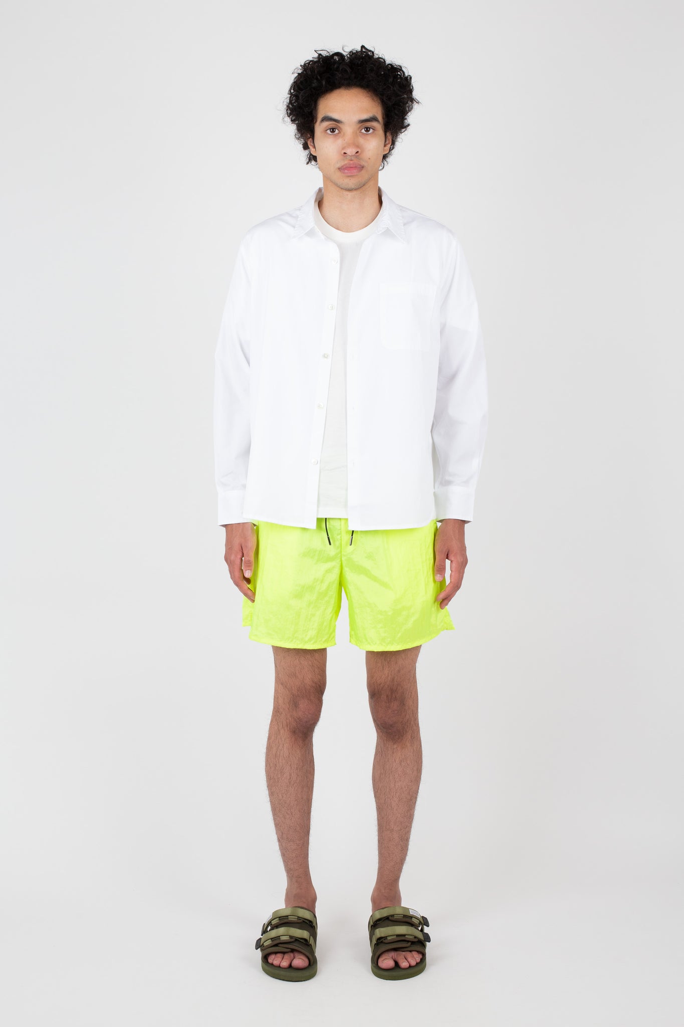 Parachute Shorts, Neon