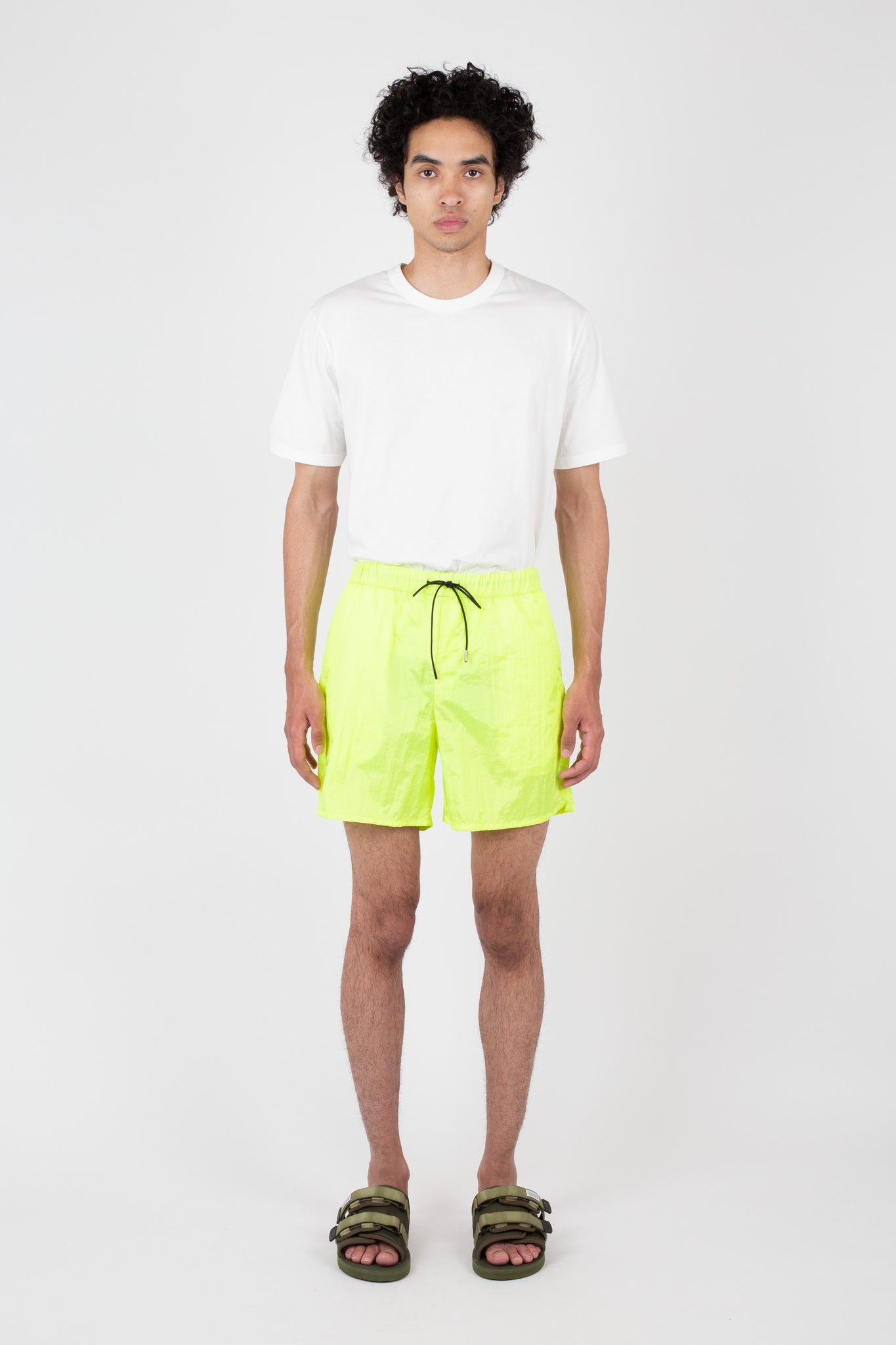 Parachute Shorts, Neon