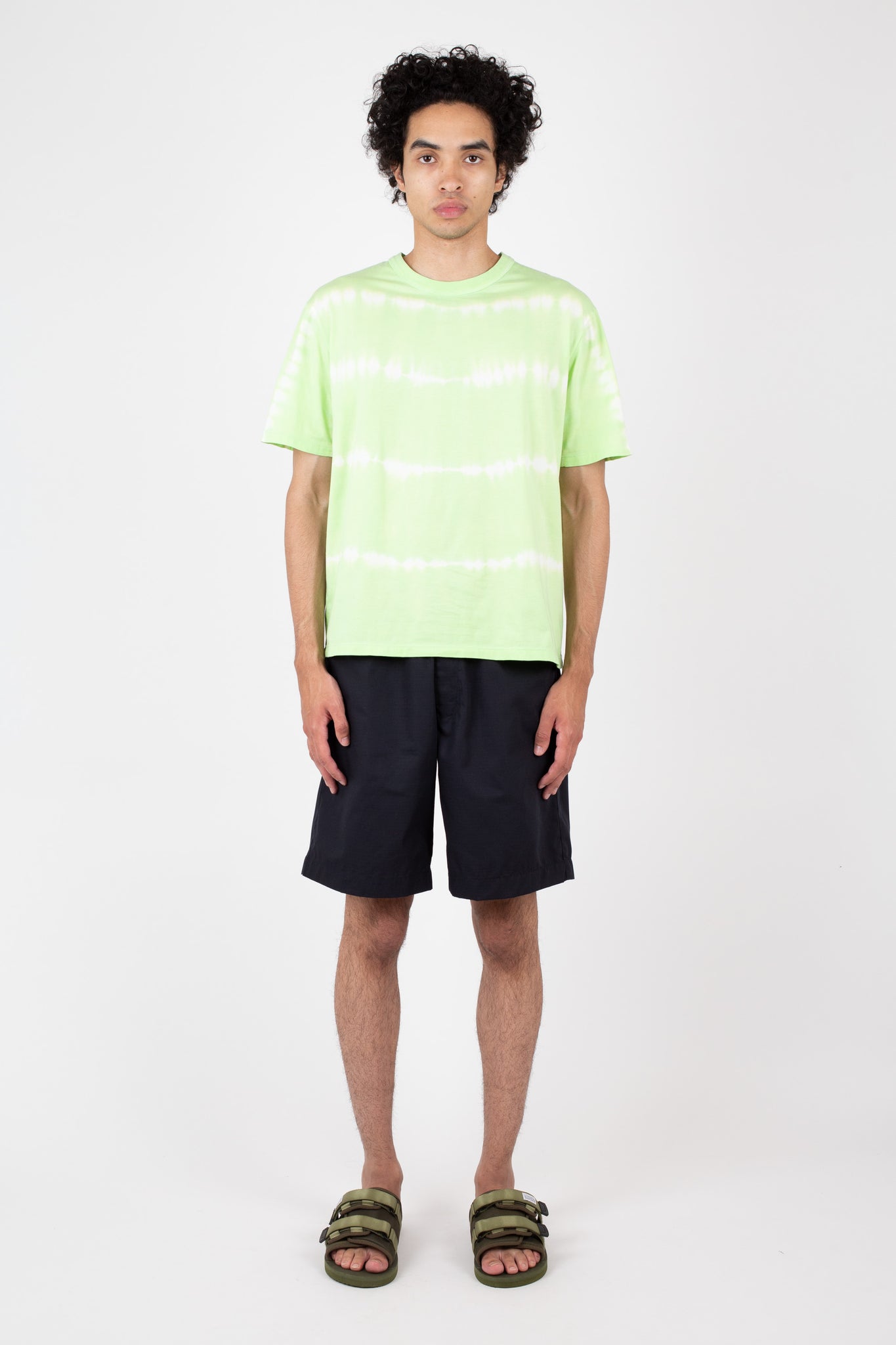 Tie Dye Tee, Men's, Dewy Grass