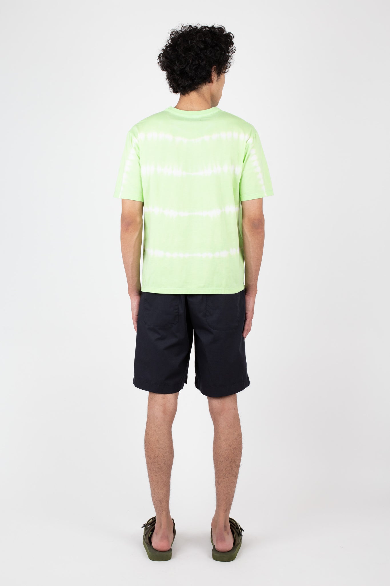 Tie Dye Tee, Men's, Dewy Grass