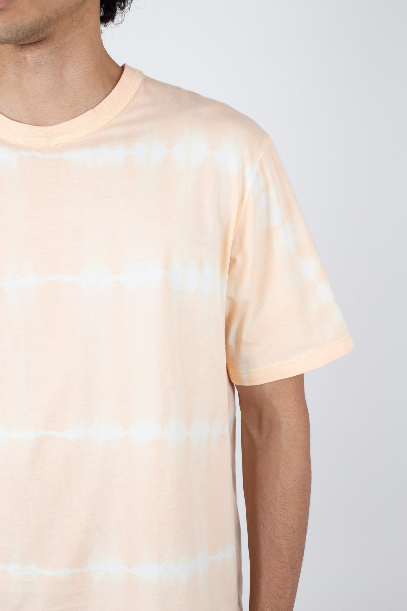 Tie Dye Tee, Men's, Sherbert