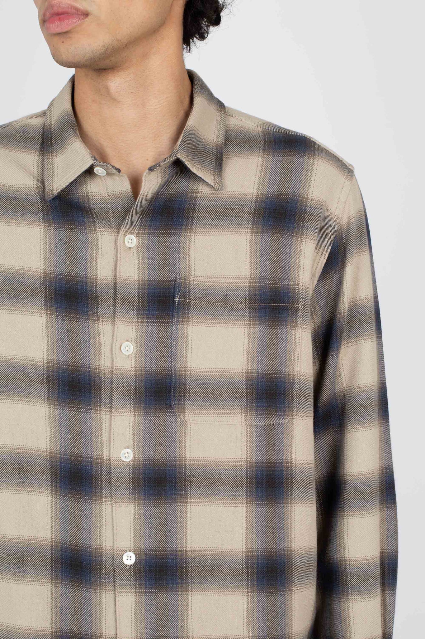 Men's Super Shirt, Flannel Check