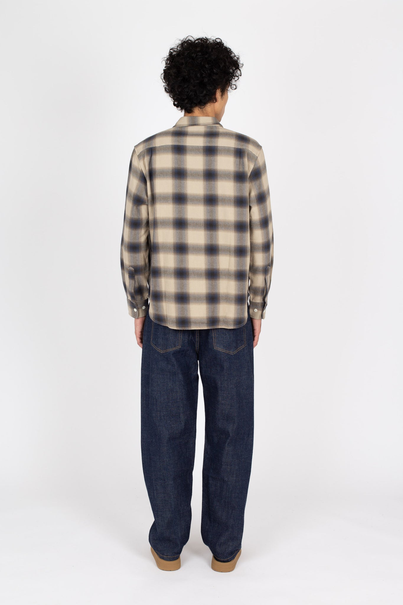 Men's Super Shirt, Flannel Check