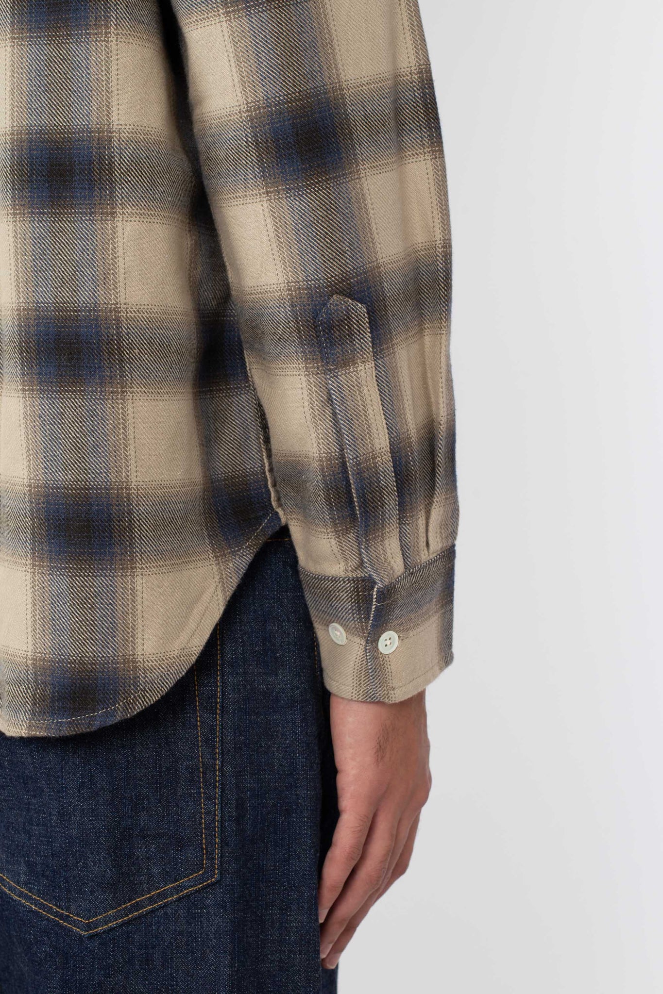 Men's Super Shirt, Flannel Check