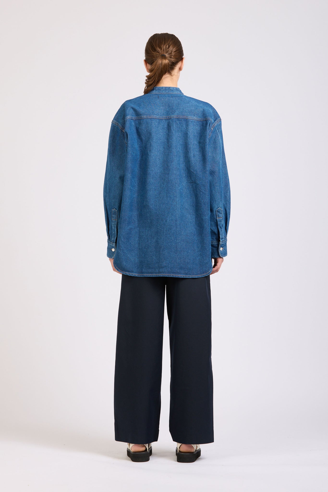 Wave Shirt, Denim