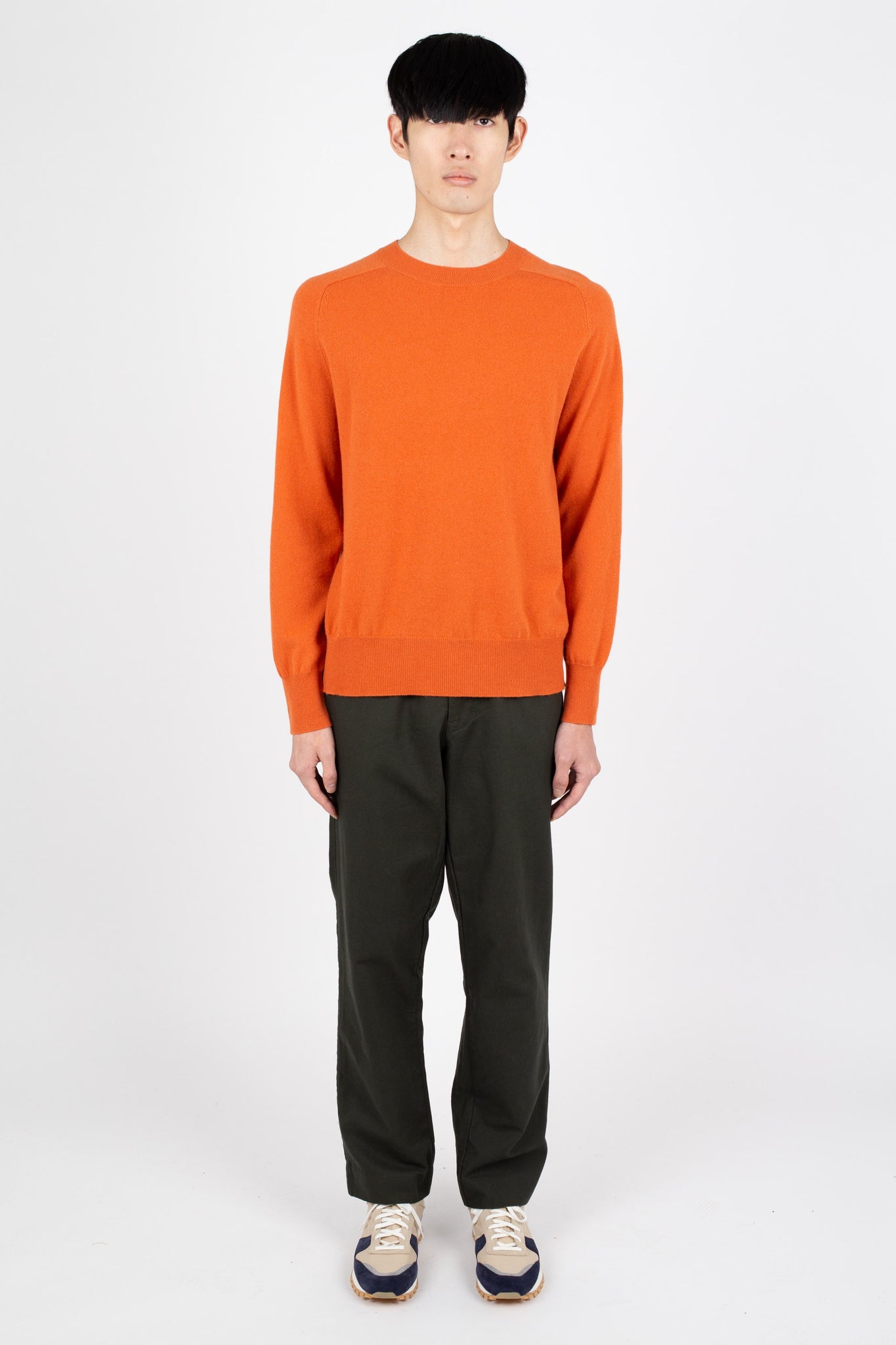 Merino Saddle Neck, Tangerine