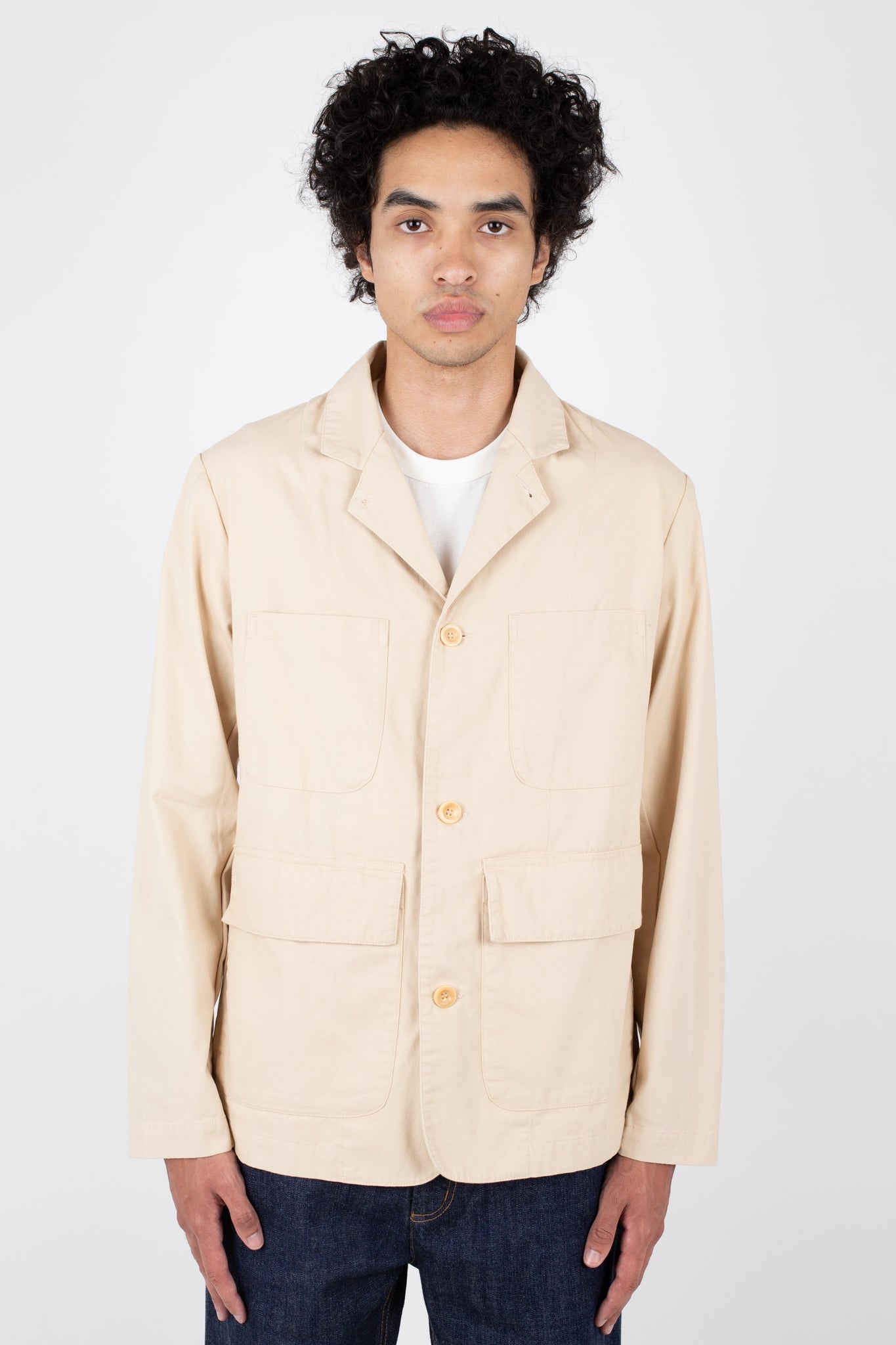 Traveller Jacket, Canvas Oat