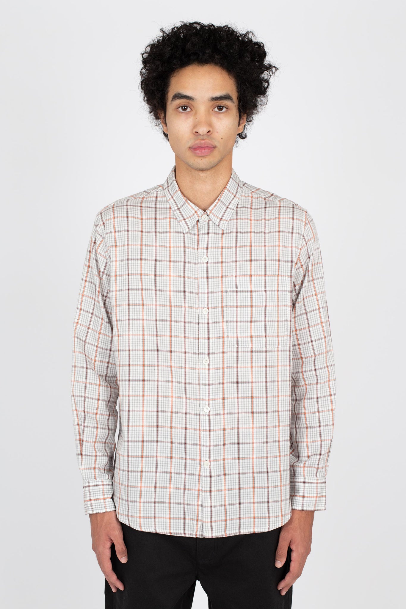 Men's Super Shirt, Window Check