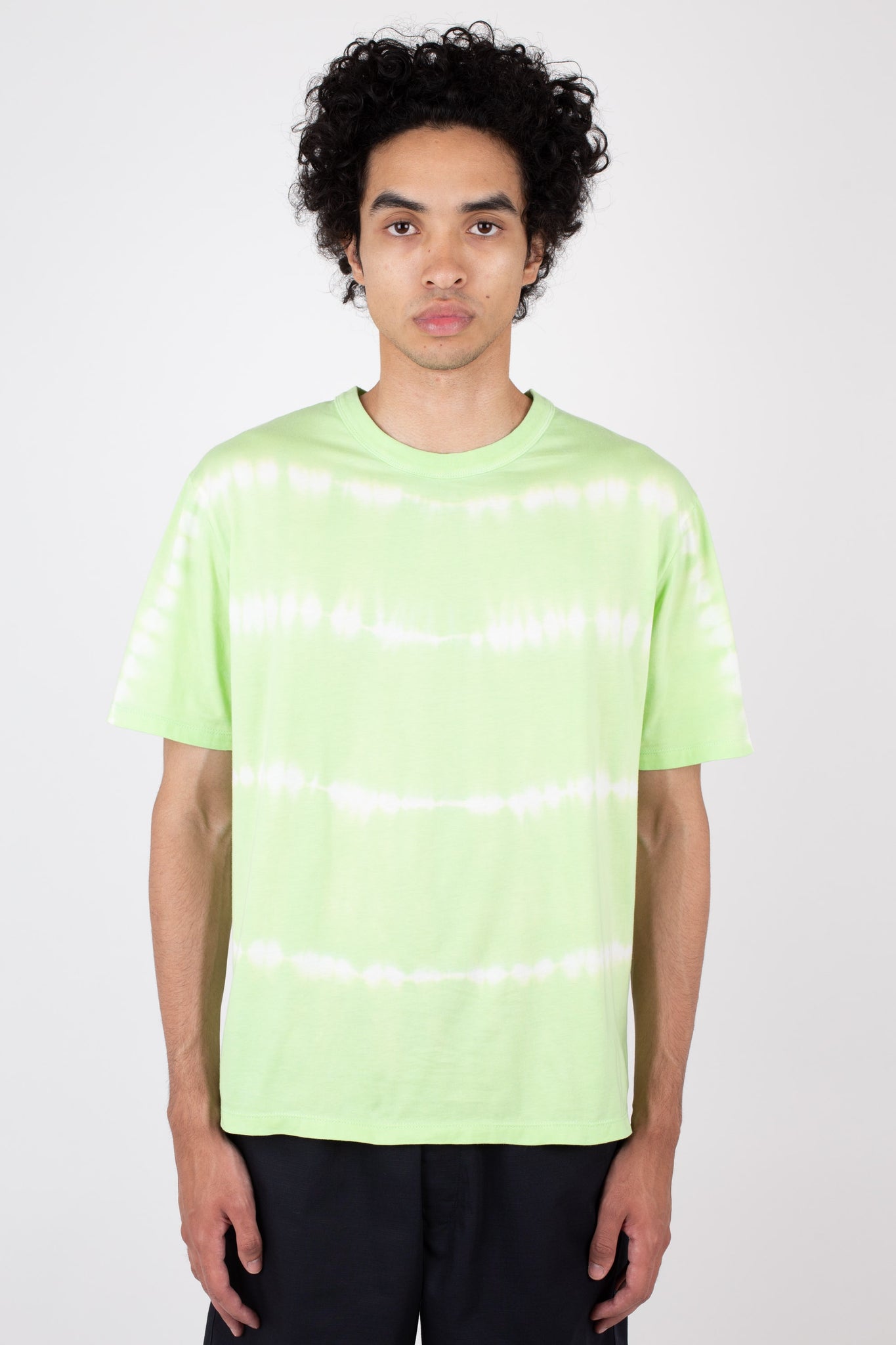 Tie Dye Tee, Men's, Dewy Grass