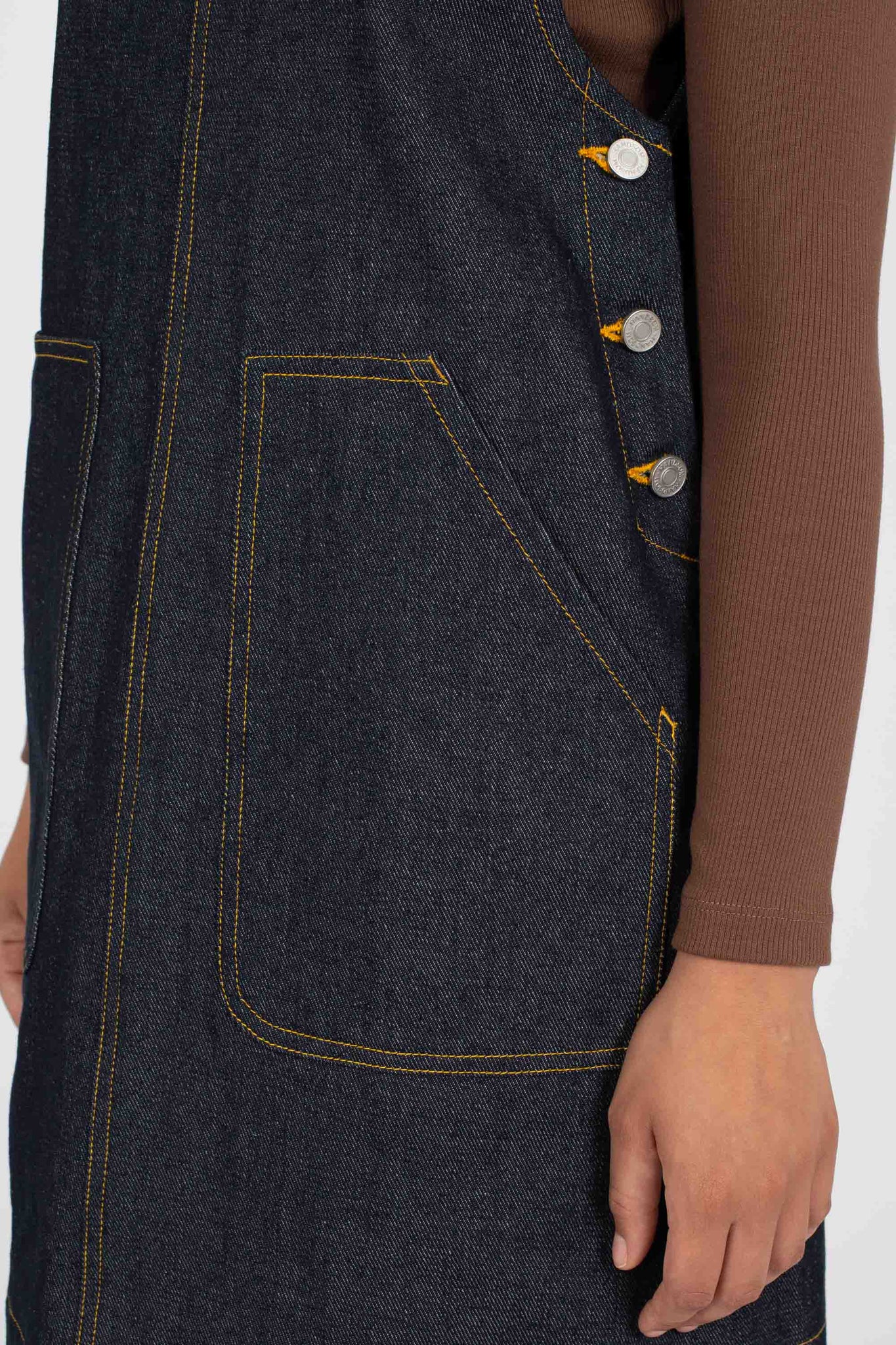 Mini House Dress, Denim