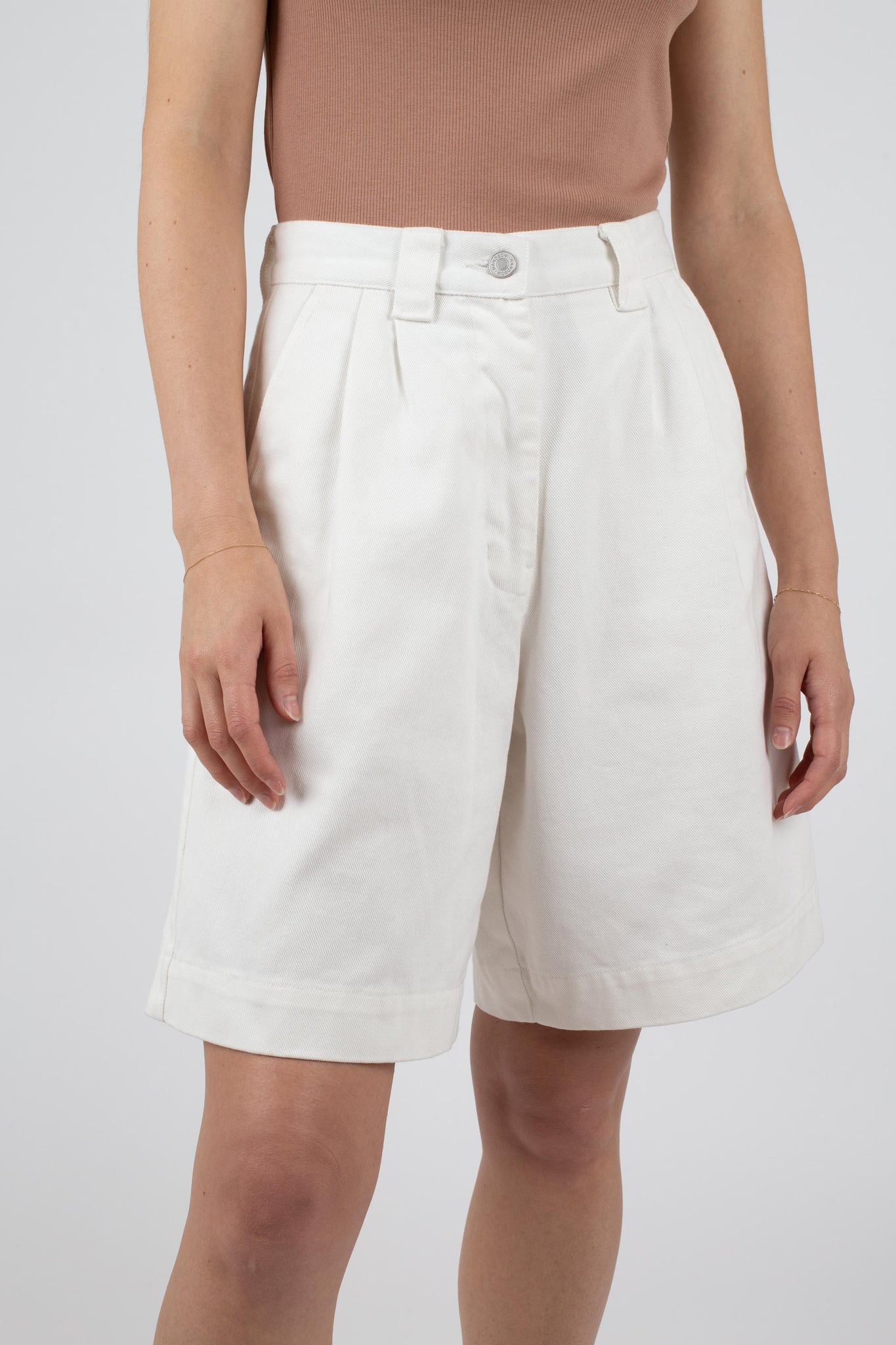 Deck Shorts, White