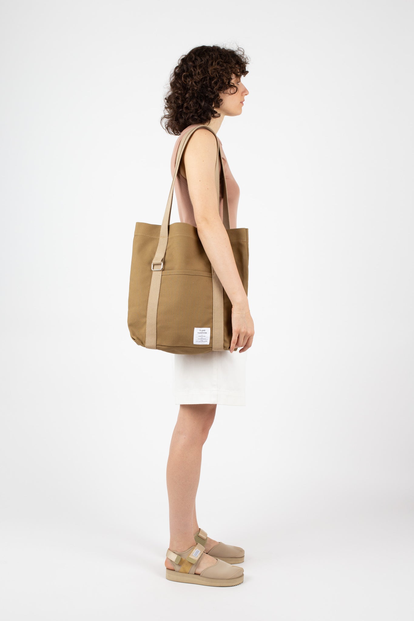 Everyday Bag, Taupe Canvas