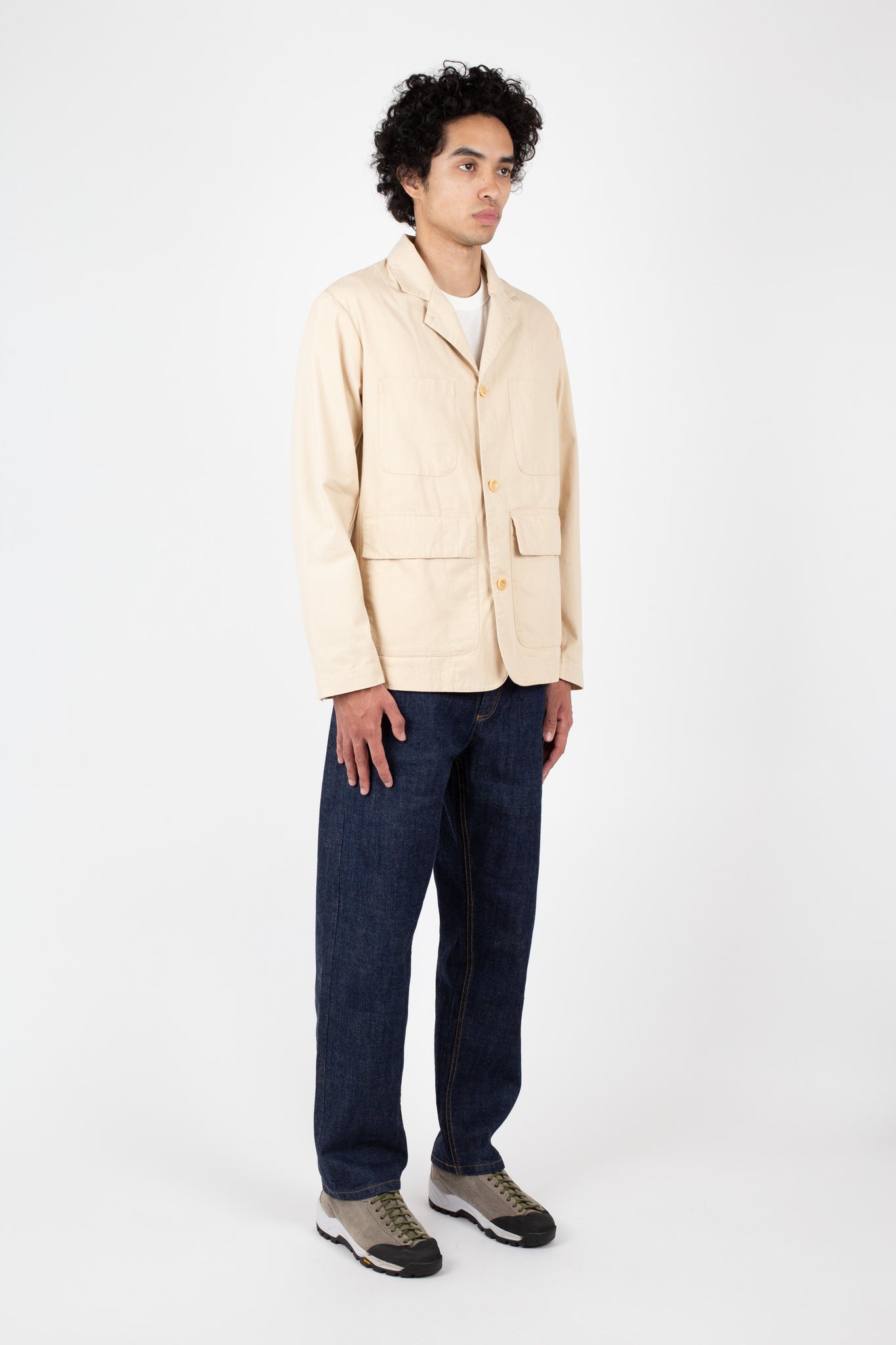 Traveller Jacket, Canvas Oat