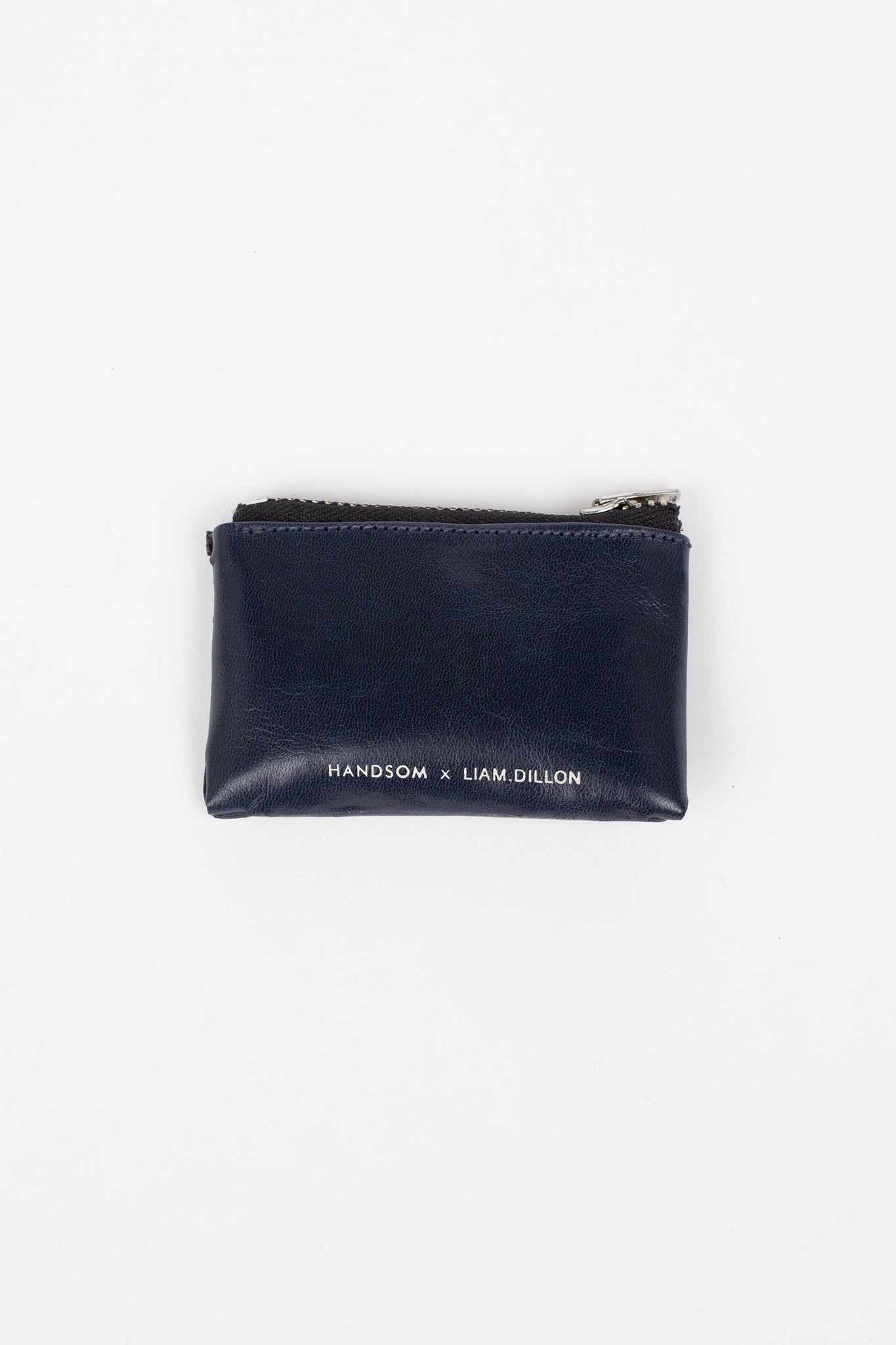 Zipped Coin Pouch, Small, Navy