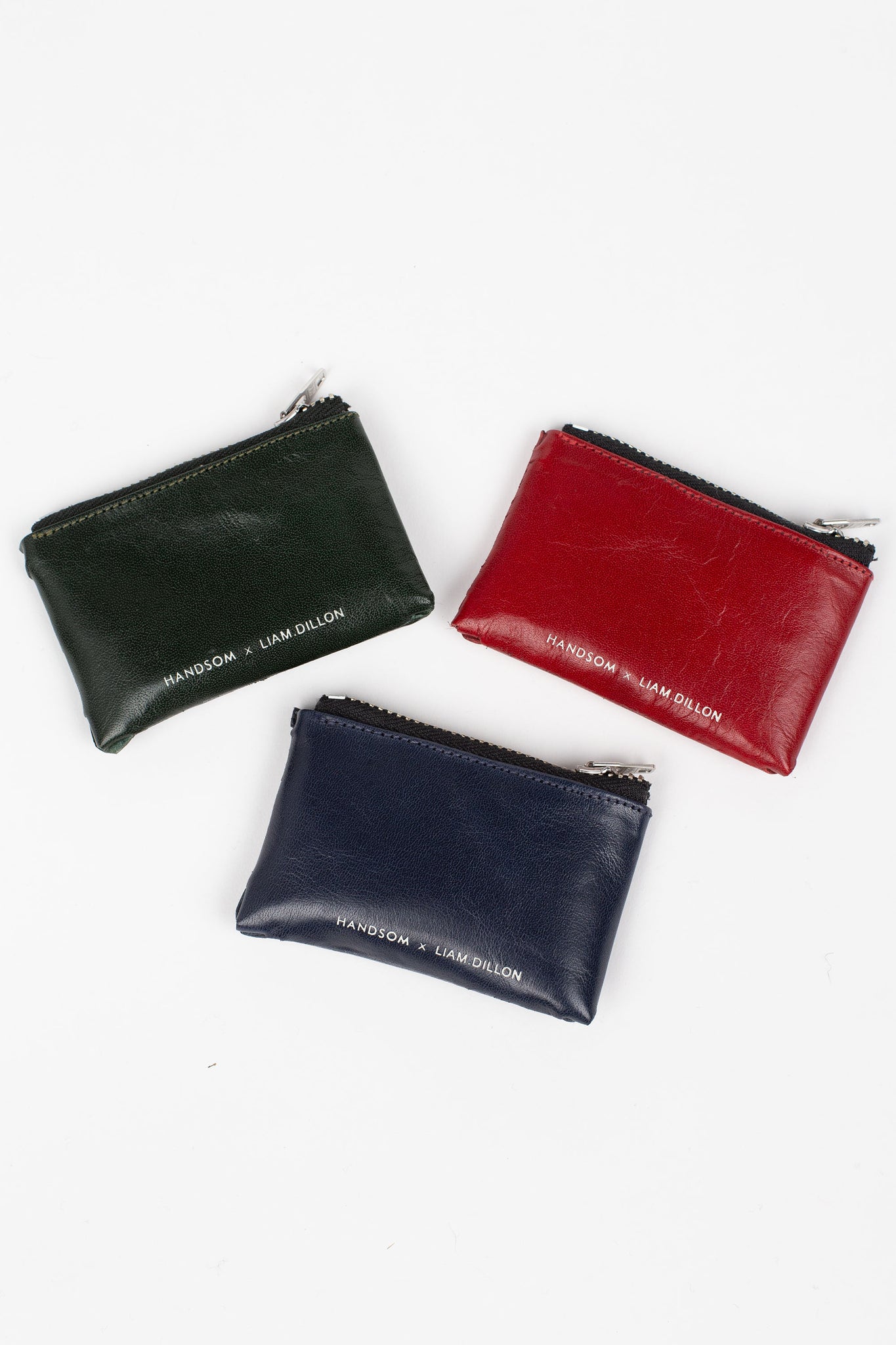Zipped Coin Pouch, Small, Navy